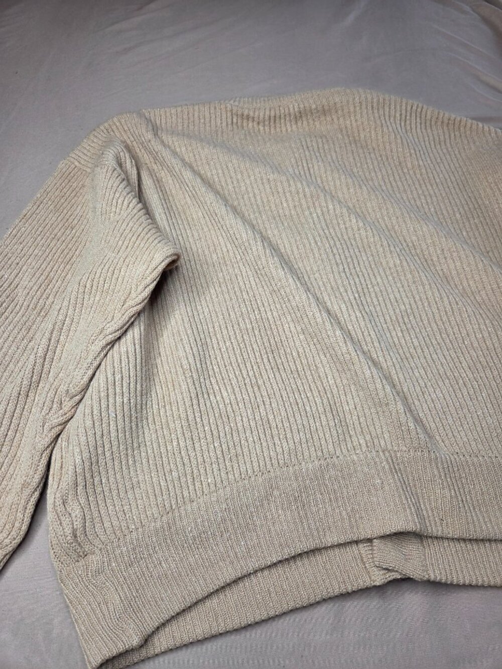 Gucci Vintage Brown Ribbed Knit Button Down Cardigan Women's Rare - Picture 10 of 12
